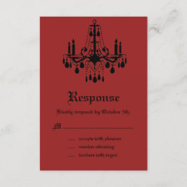 Red Gothic RSVP