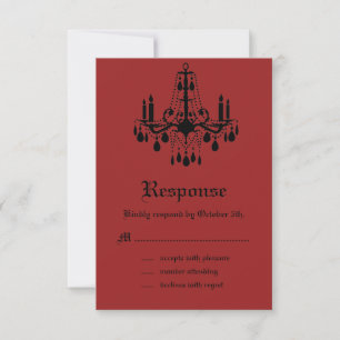 Red Gothic RSVP