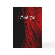 Red Horse Mane Resumen Tarjeta de felicitación dob