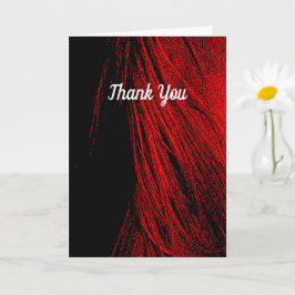 Red Horse Mane Resumen Tarjeta de felicitación dob