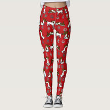 Red Jack Russell Personalizado Leggings