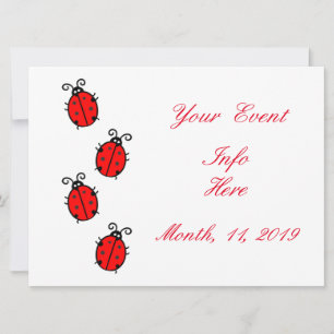 Red Ladybugs Crawling Thunder_Cove