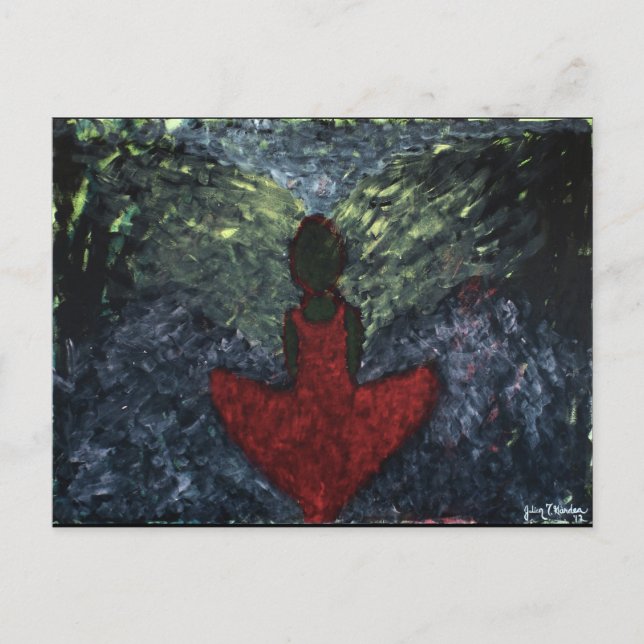 "Red más extraño" - Postal (Anverso)