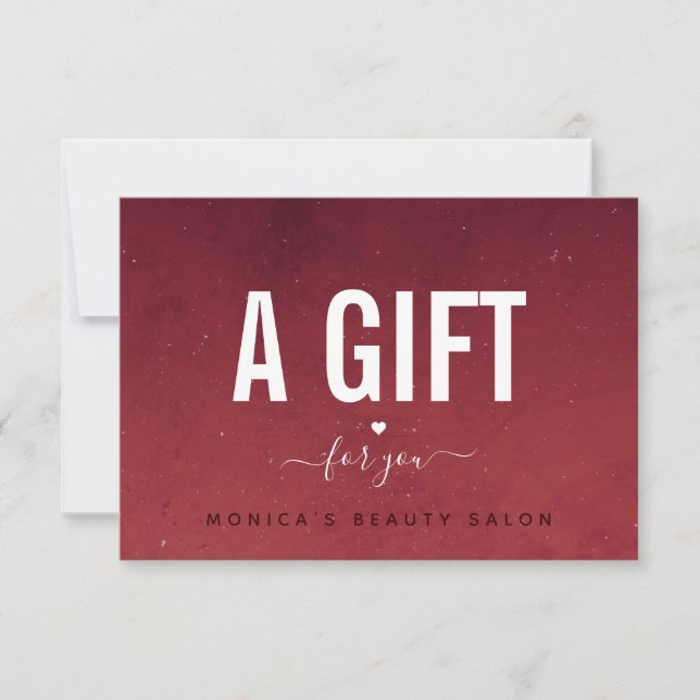 Red Night Sky Galaxy Cosmic Universe Heart Love (Anverso)