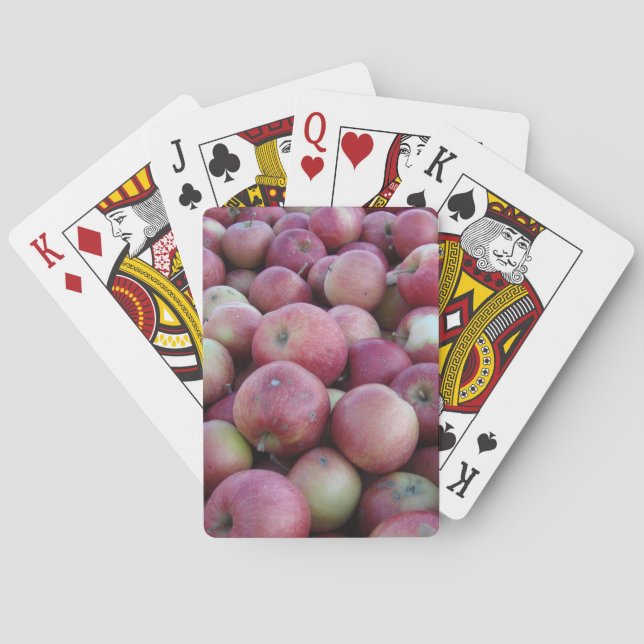 Red Otumt Harvest Apples Jugando Cartas (Reverso)