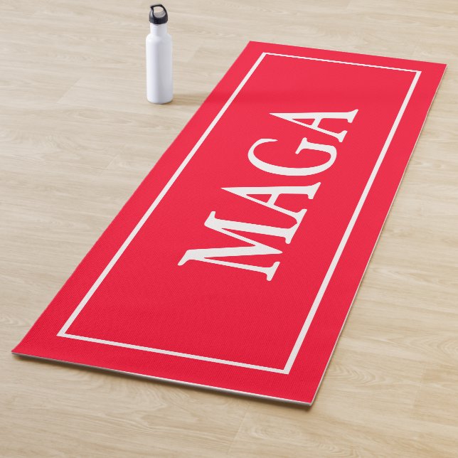 Red Patriótica MAGA Yoga Mat (In situ)