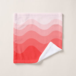 Red Pink Wavey Stripe Moderno