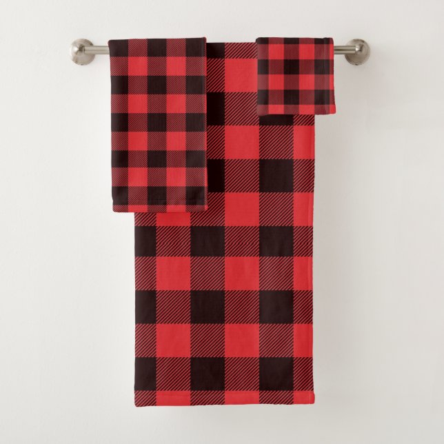 Red Plaid (In situ)