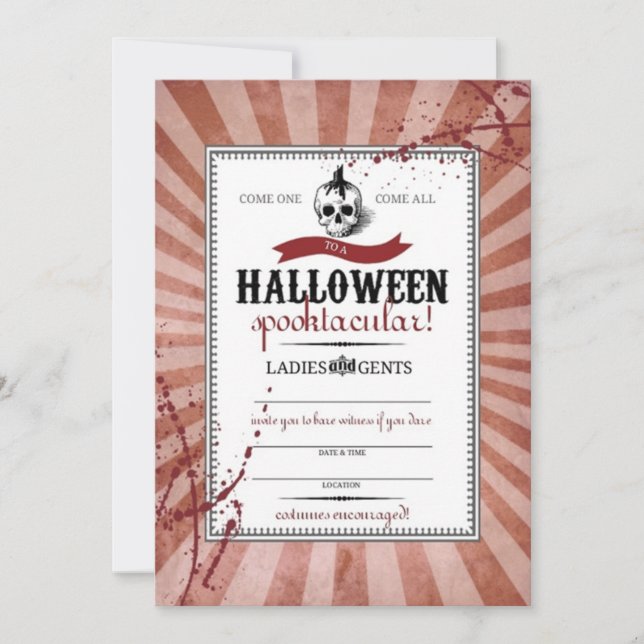 Red Steampunk Skull (Anverso)