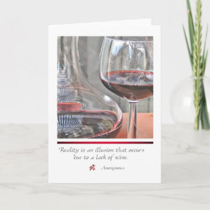 RED WINE con tarjeta de presupuesto
