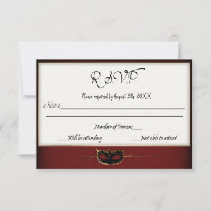 Red y Mascarada de Oro RSVP