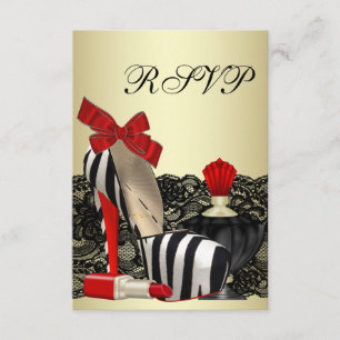 Red Zebra High Heal Shoes Red Zebra Fiesta RSVP