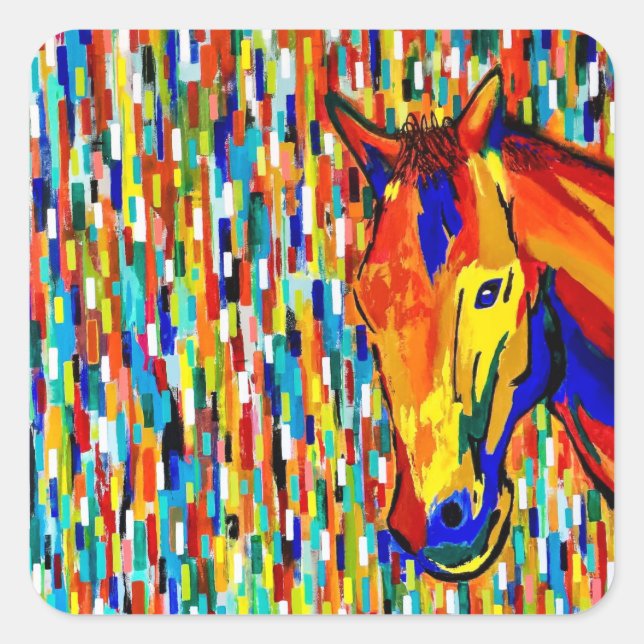 Reddy a correr Pegatinas (Anverso)