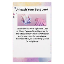 Redefinir su estilo con este folleto