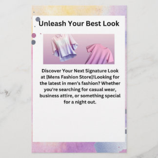 Redefinir su estilo con este folleto