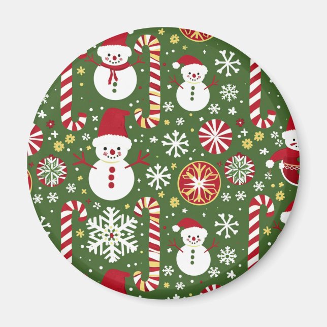 Redes de imanes para navidades - Decoración de Nev (Frente)