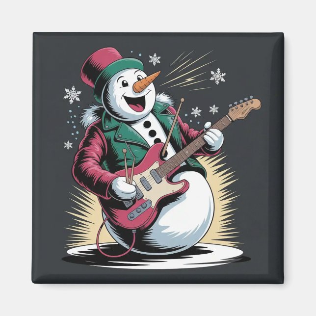 Redes de imanes para navidades - Decoración de Nev (Frente)