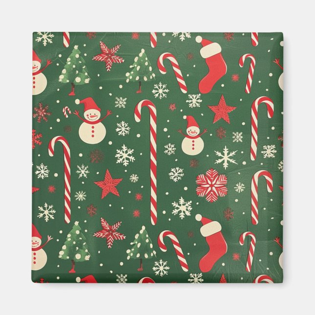 Redes de imanes para navidades - Decoración de Nev (Frente)