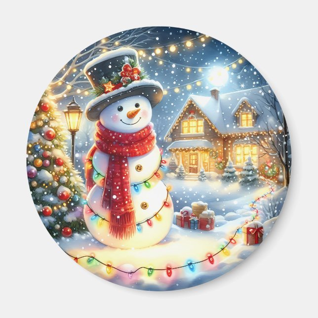 Redes de imanes para navidades - Decoración de Nev (Frente)