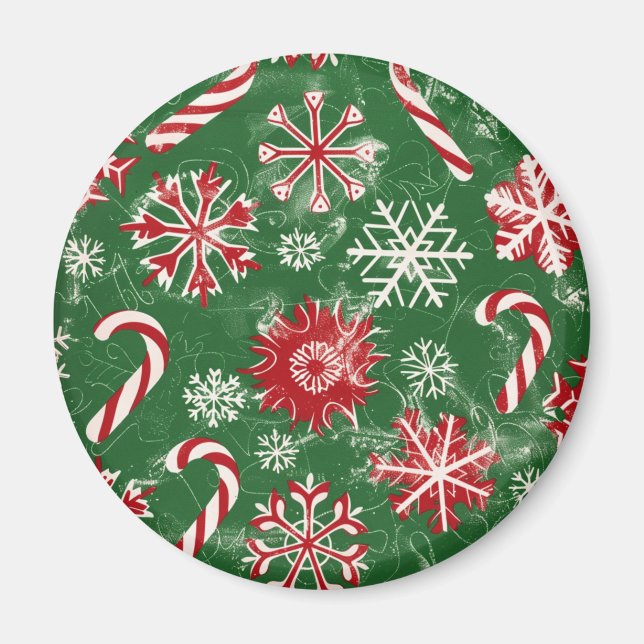 Redes de imanes para navidades - Decoración de Nev (Frente)