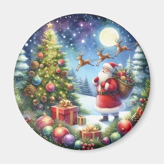 Redes de imanes para navidades - Decoración de Nev (Frente)