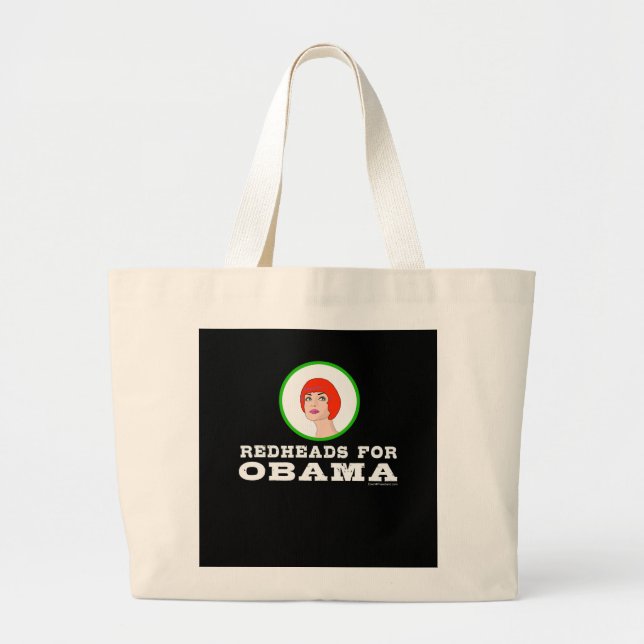 Redheads para la bolsa de asas de Obama (Frente)