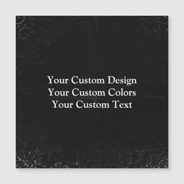 Rediseñar desde Scratch Crear una tarjeta magnétic (Anverso)