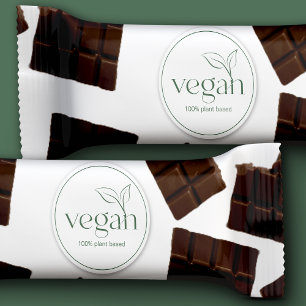 Redonda 100% Vegan Pegatina
