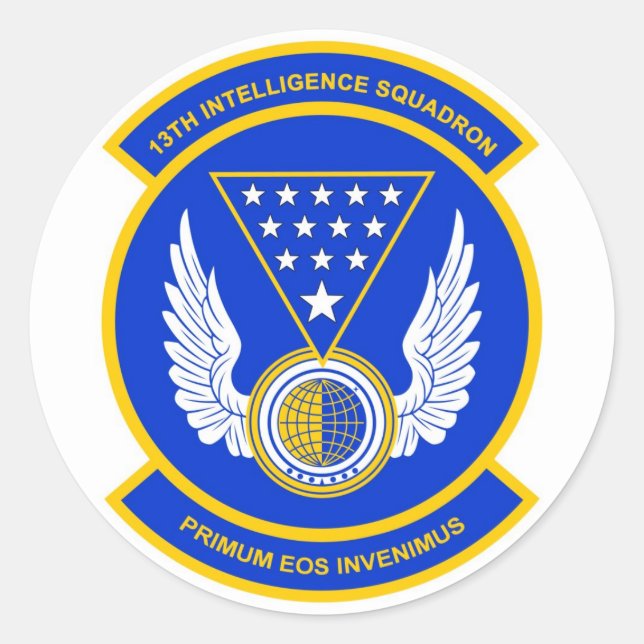 Redonda 13 Pegatina de IS (Anverso)