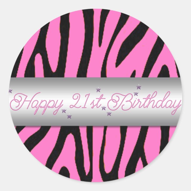 Redonda 21.ª Pegatina (Anverso)