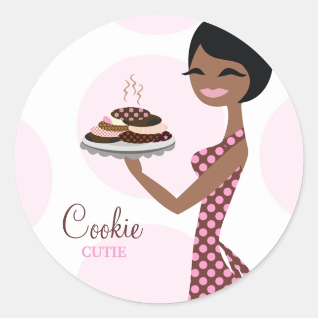 Redonda 311-Carmella, la Pegatina de Cookie Cutie (Anverso)