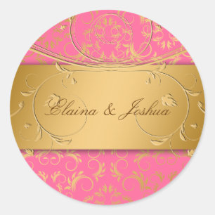 Redonda 311-Golden adivinan la fresa del pegatina quemada