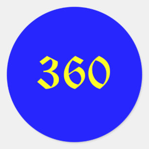 Redonda 360 Pegatina