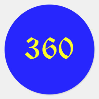 Redonda 360 Pegatina