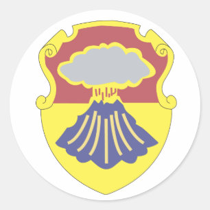 Redonda 67.º Pegatina