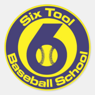 Redonda 6 Paquete de Pegatina de herramientas