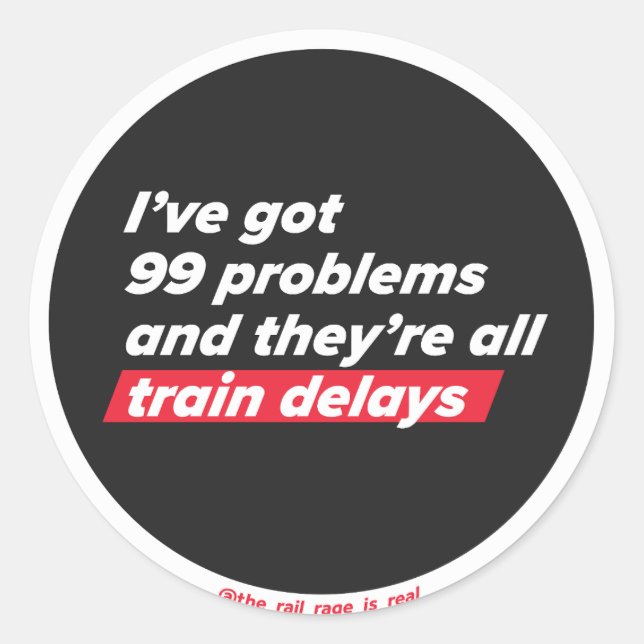 Redonda 99 Problemas - pegatina (Anverso)