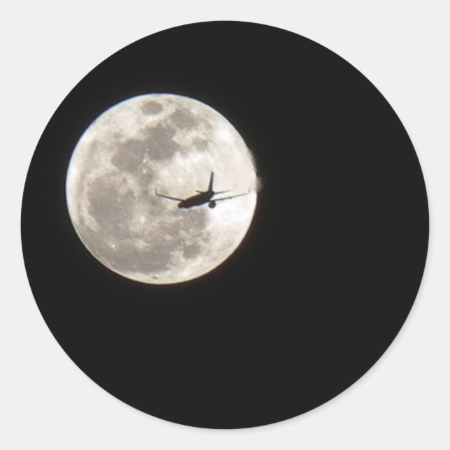 Redonda ~A La Luna~ PEGATINA (Anverso)