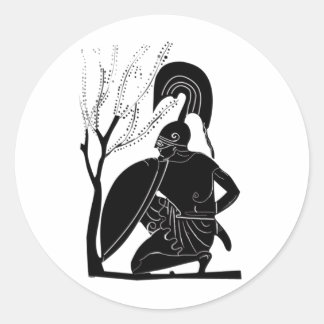 Redonda Achilles Pegatina