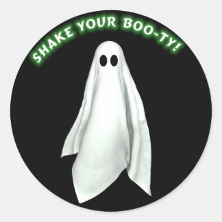 Redonda Agitar a tu Pegatina de Halloween