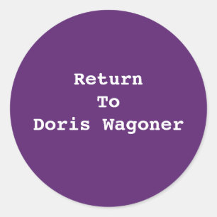 REDONDA AGREGAR SU PROPIO PEGATINA DE TEXTO