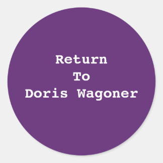 REDONDA AGREGAR SU PROPIO PEGATINA DE TEXTO