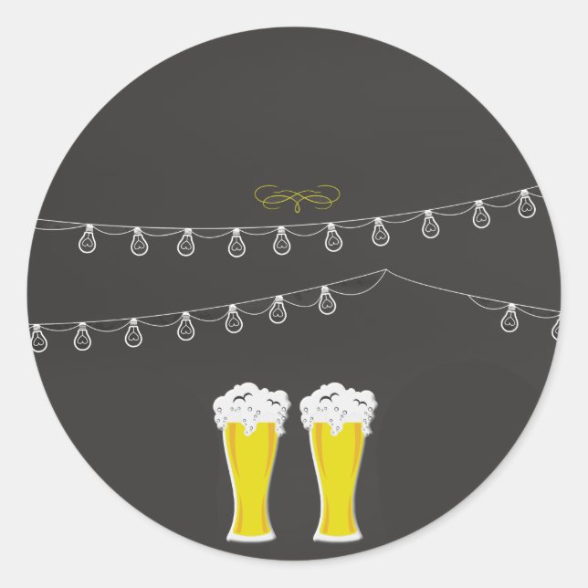 Redonda Algo se está convirtiendo en Pegatina (Anverso)