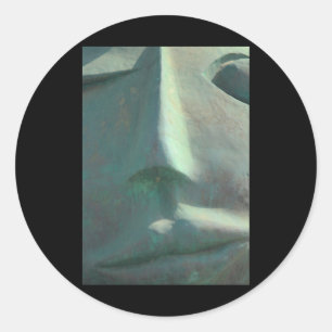 Redonda Alicante En Pegatina vertical de escultura fácil