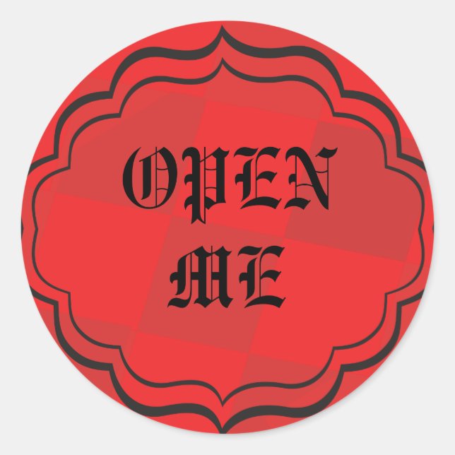 Redonda ALICE EN WONDERLAND Round Pegatina Seol (Anverso)