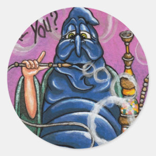 Redonda Alicia CATERPILLAR en el Pegatina del país de las 