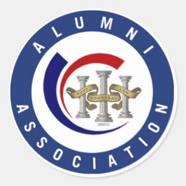Redonda Alumnado - Pegatina de la Academia de Calvario
