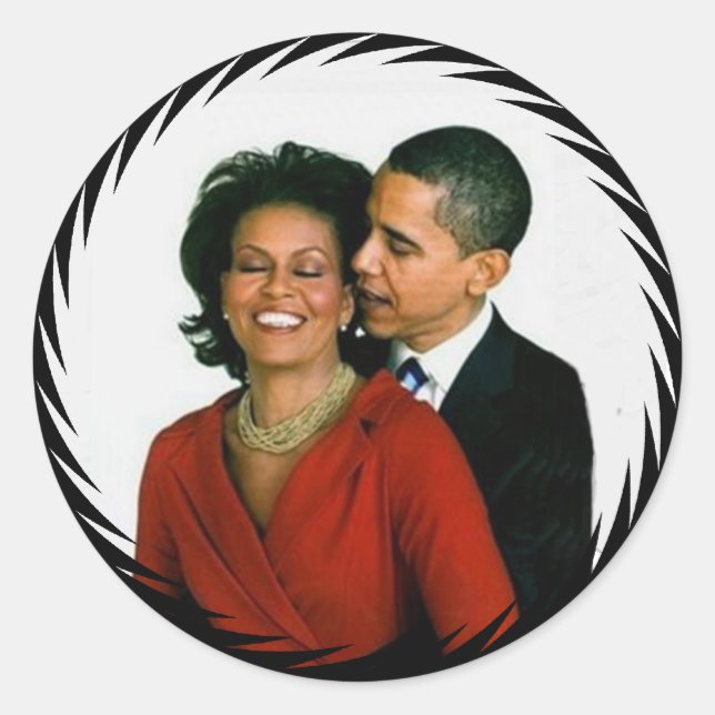 REDONDA AÑADIR SU PEGATINA DE FOTOS (Anverso)