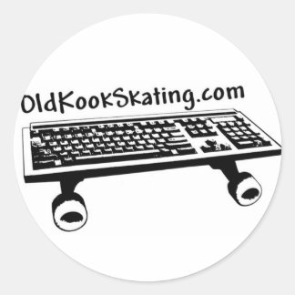 Redonda Antiguo Pegatina de teclado Kook