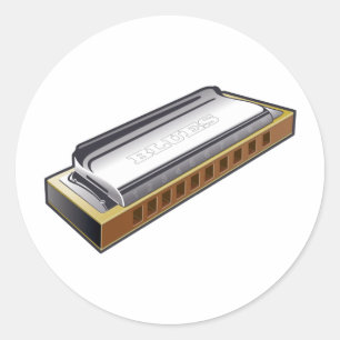 Redonda Armónica de los azules - pegatina